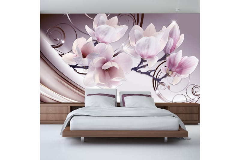 Canvastavle Mød The Magnolias 100x70 - Artgeist sp. z o. o. - Fototapeter