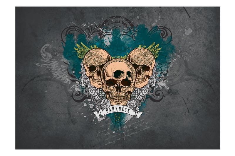 Canvastavle mørke II 100x70 - Artgeist sp. z o. o. - Boligtilbehør - Vægdekoration - Tapeter - Fototapeter