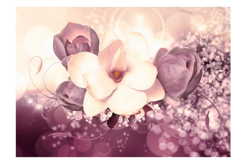 Canvastavle Maroon Charm 150x105 - Artgeist sp. z o. o. - Boligtilbehør - Vægdekoration - Tapeter - Fototapeter