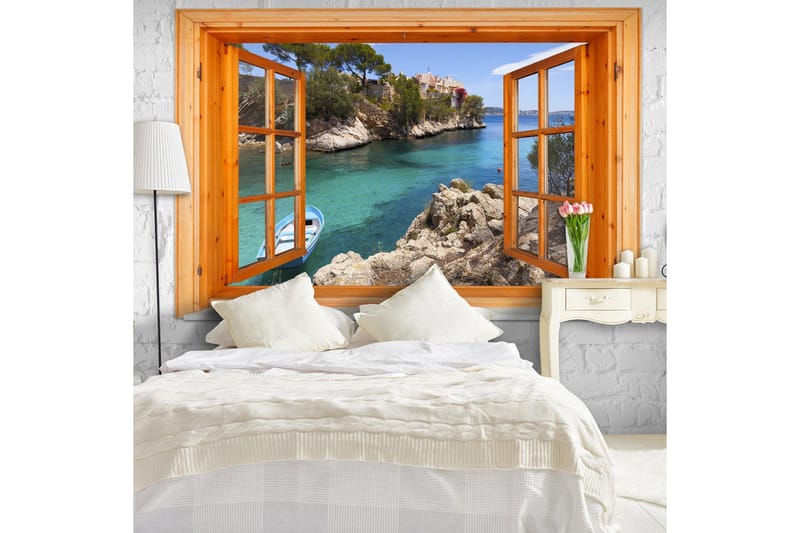 Canvastavle middelhavslandskab 150x105, Artgeist sp. z o. o.