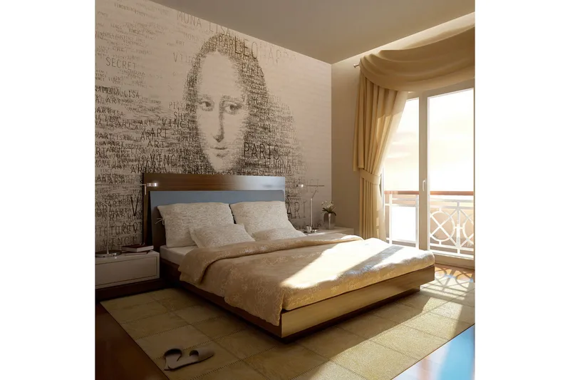 Canvastavle Mona Lisa tanke 200x154 - Artgeist sp. z o. o. - Boligtilbehør - Vægdekoration - Tapeter - Fototapeter