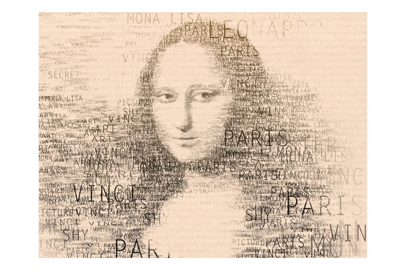 Canvastavle Mona Lisa tanke 200x154 - Artgeist sp. z o. o. - Fototapeter