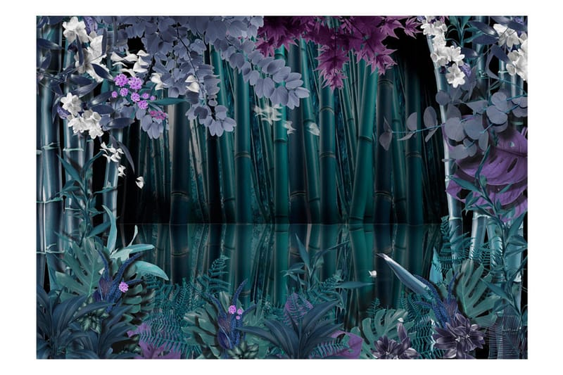 Canvastavle Mysterious Night 200x140 - Artgeist sp. z o. o. - Boligtilbehør - Vægdekoration - Tapeter - Fototapeter