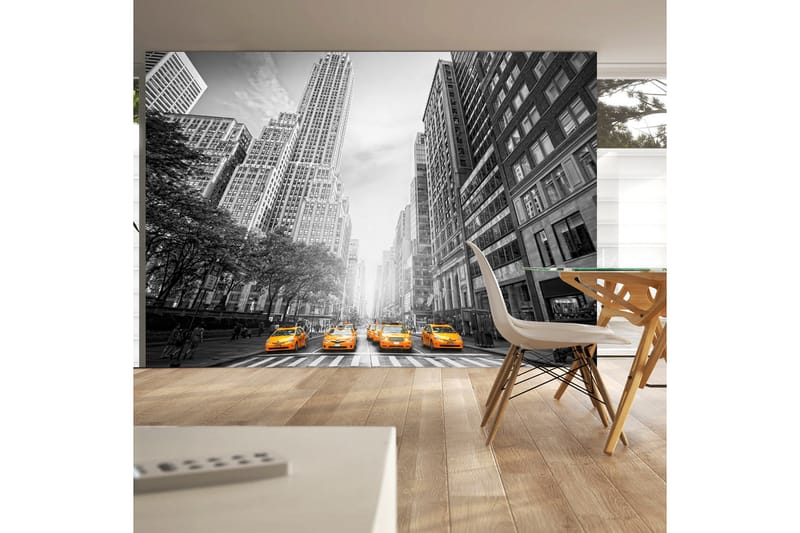 Canvastavle New York Gul taxier 250x175 - Artgeist sp. z o. o. - Fototapeter