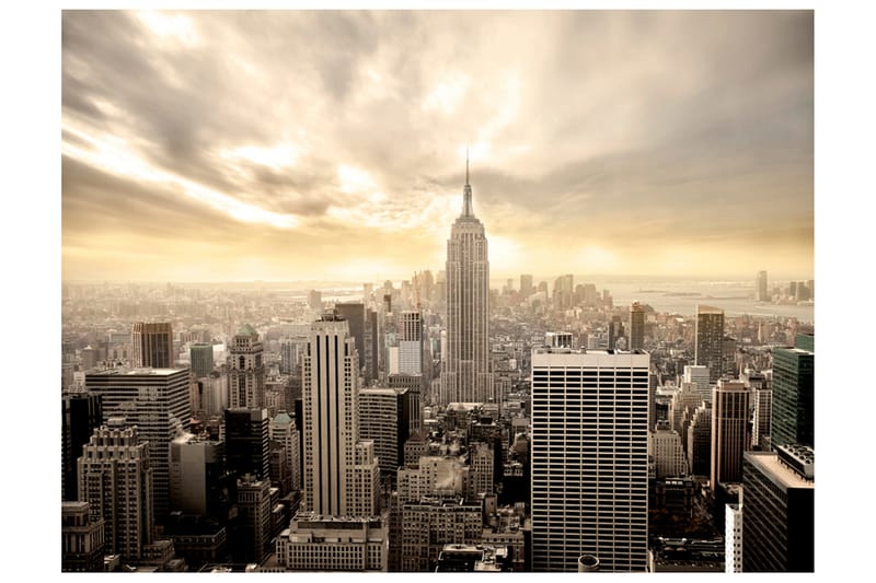 Canvastavle New York Manhattan Dawn 200x154 - Artgeist sp. z o. o. - Fototapeter