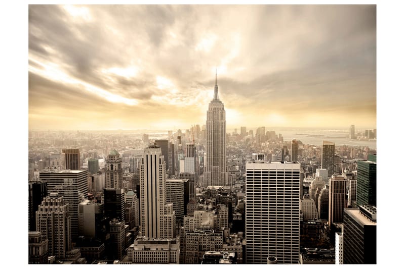 Canvastavle New York Manhattan Dawn 250x193, Artgeist sp. z o. o.