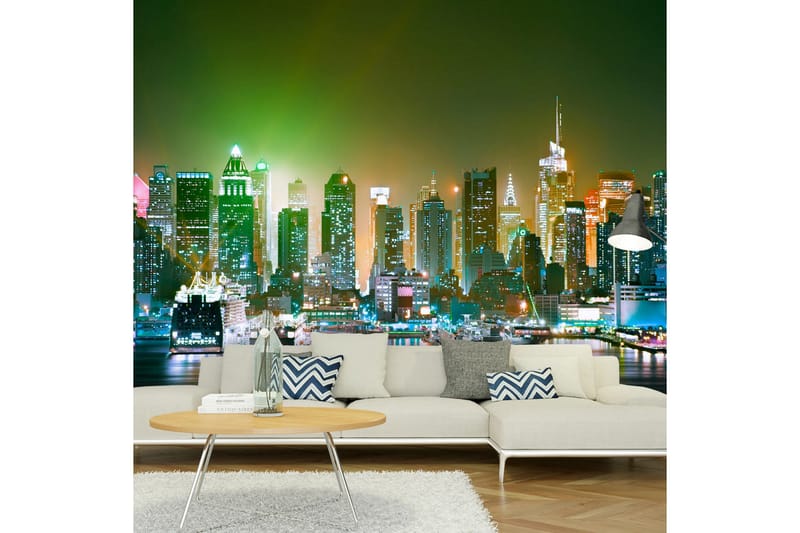 Canvastavle NY Enlightened Havn 150x105, Artgeist sp. z o. o.