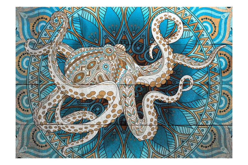 Canvastavle over Zen Octopus 350x245, Artgeist sp. z o. o.