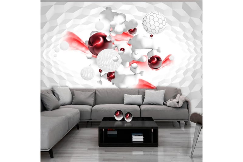 Canvastavle Race of Colors Rød 250x175, Artgeist sp. z o. o.