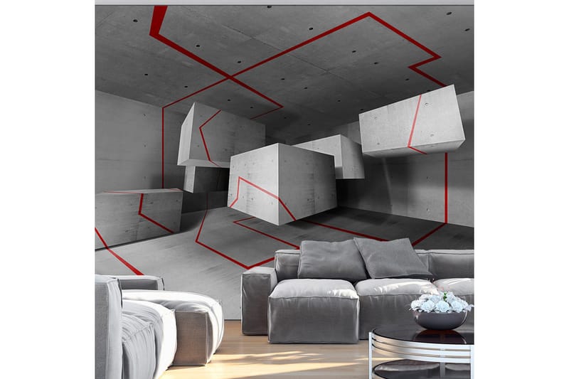 Canvastavle Red Trail 150x105, Artgeist sp. z o. o.