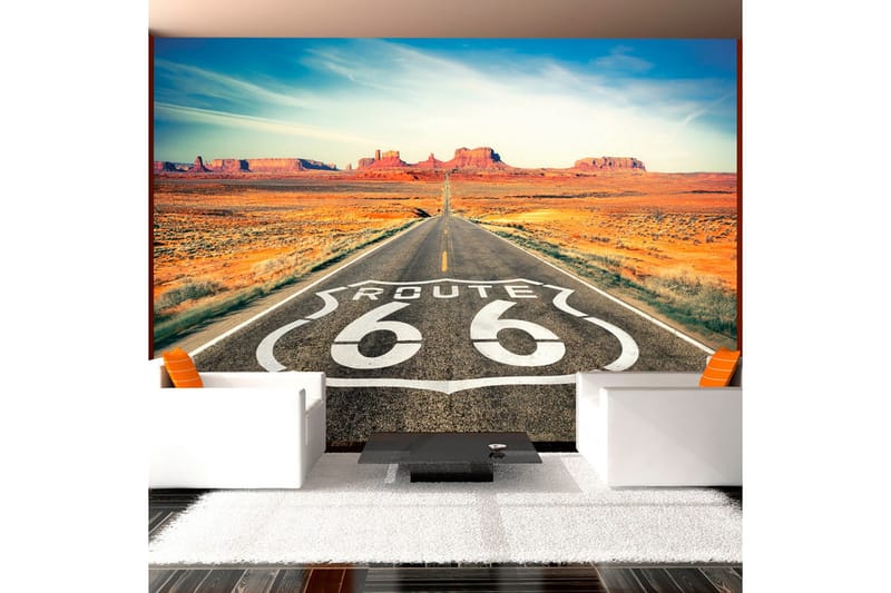 Canvastavle Rute 66 250x175, Artgeist sp. z o. o.