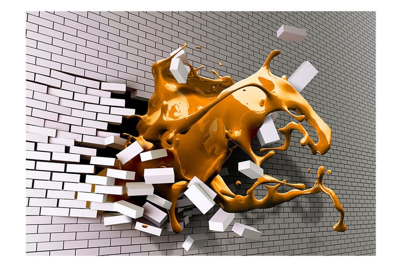 Canvastavle Saffron Afflatus 250x175 - Artgeist sp. z o. o. - Boligtilbehør - Vægdekoration - Tapeter - Fototapeter