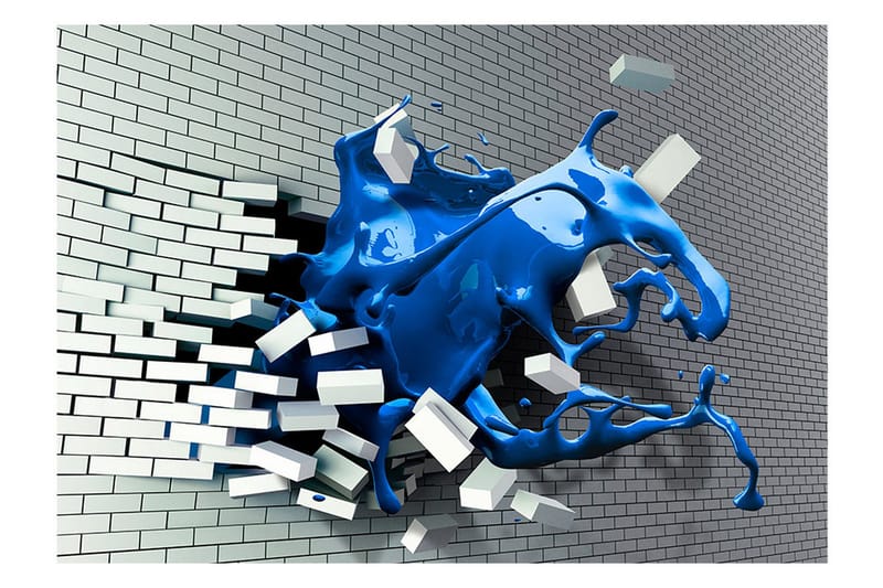 Canvastavle Sapphire Muse 100x70 - Artgeist sp. z o. o. - Boligtilbehør - Vægdekoration - Tapeter - Fototapeter