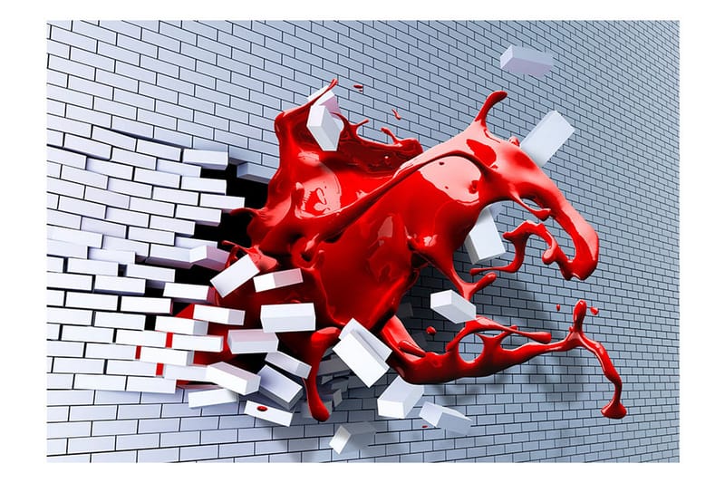 Canvastavle Scarlet Inspiration 250x175 - Artgeist sp. z o. o. - Boligtilbehør - Vægdekoration - Tapeter - Fototapeter