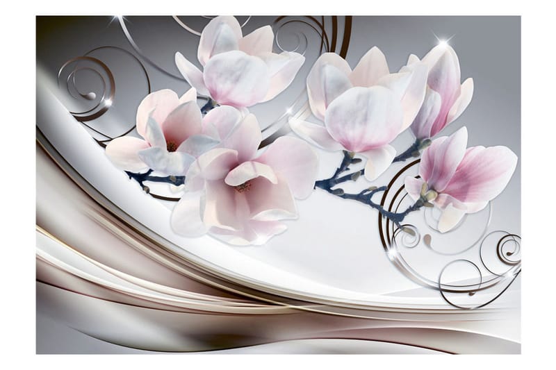 Canvastavle Skønhed af Magnolia 250x175 - Artgeist sp. z o. o. - Boligtilbehør - Vægdekoration - Tapeter - Fototapeter