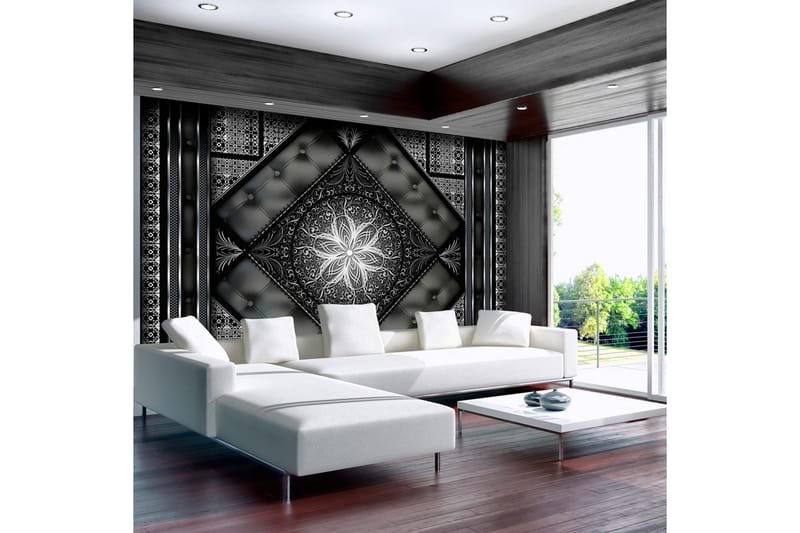 Canvastavle sort sort mosaik 100x70, Artgeist sp. z o. o.