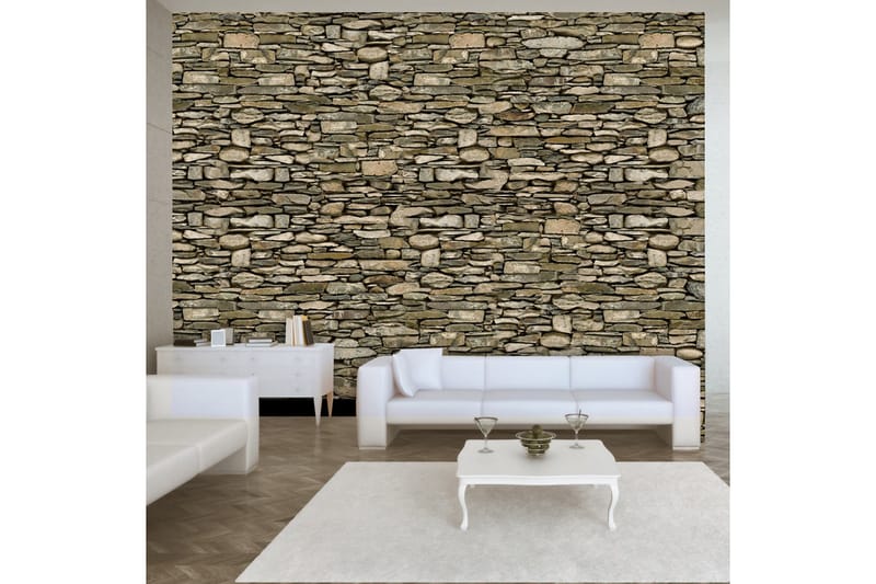 Canvastavle Stenvæg 200x140, Artgeist sp. z o. o.