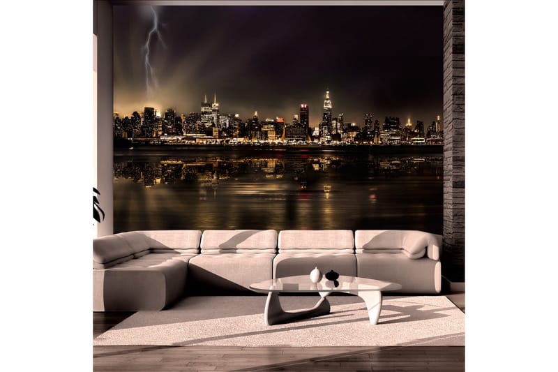 Canvastavle Storm In New York City 150x105 - Artgeist sp. z o. o. - Fototapeter