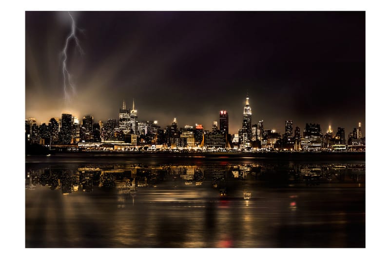 Canvastavle Storm In New York City 150x105 - Artgeist sp. z o. o. - Fototapeter