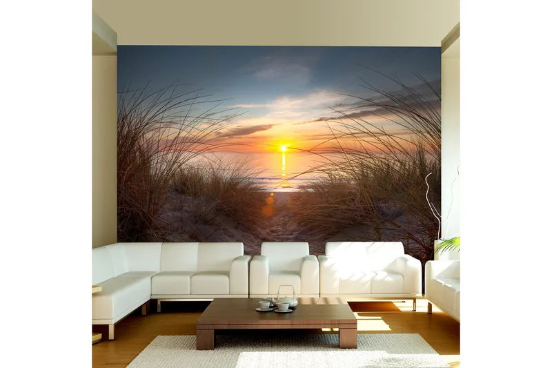 Canvastavle Sunset Over Atlanterhavet 200x154, Artgeist sp. z o. o.