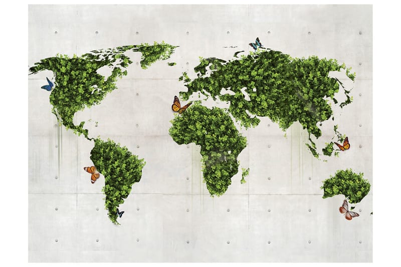 Canvastavle The Butterfly Garden 200x154, Artgeist sp. z o. o.