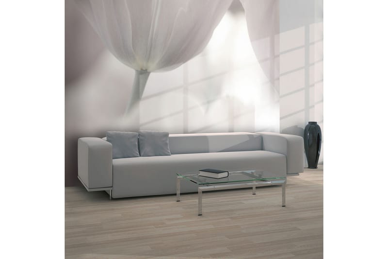 Canvastavle tulipaner kunst kunst sort og hvid 200x154, Artgeist sp. z o. o.