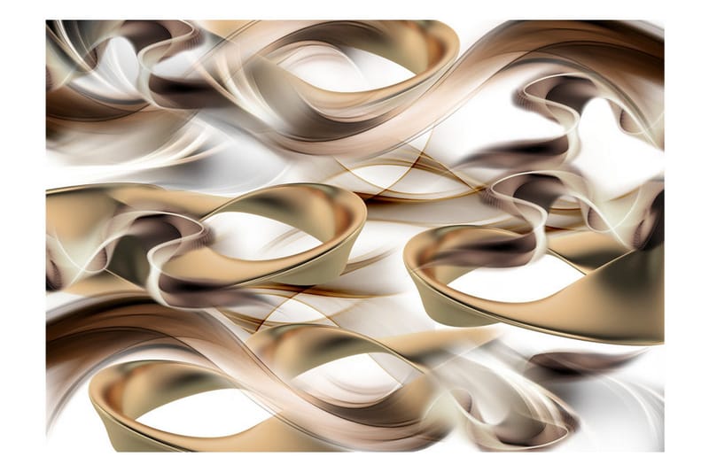 Canvastavle Twisted Verden 200x140 - Artgeist sp. z o. o. - Boligtilbehør - Vægdekoration - Tapeter - Fototapeter