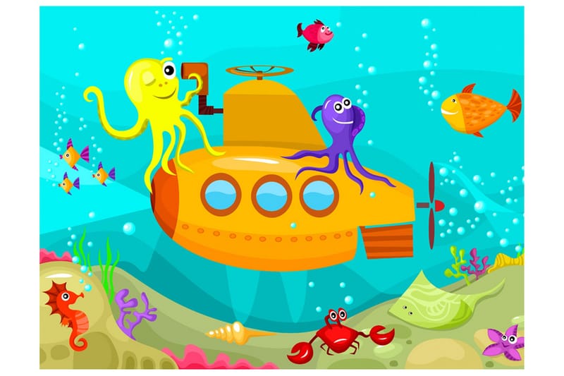 Canvastavle ubåd 250x193, Artgeist sp. z o. o.