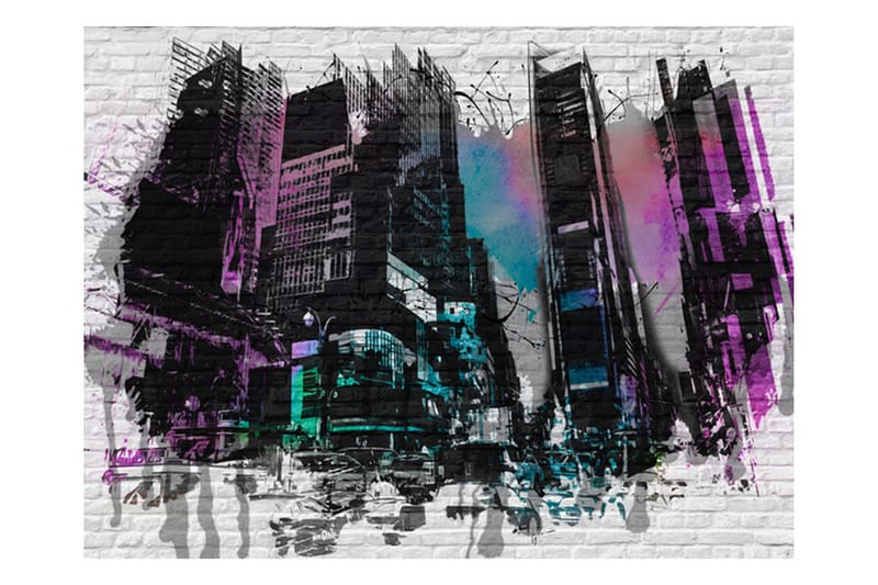 Canvastavle uden for bymuren 200x154 - Artgeist sp. z o. o. - Boligtilbehør - Vægdekoration - Tapeter - Fototapeter