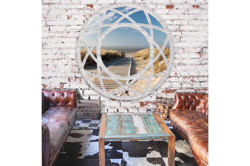 Canvastavle udsigt over stranden 200x140, Artgeist sp. z o. o.