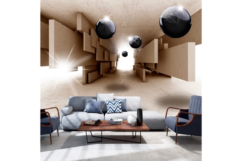 Canvastavle Underjordisk Racing 200x140, Artgeist sp. z o. o.