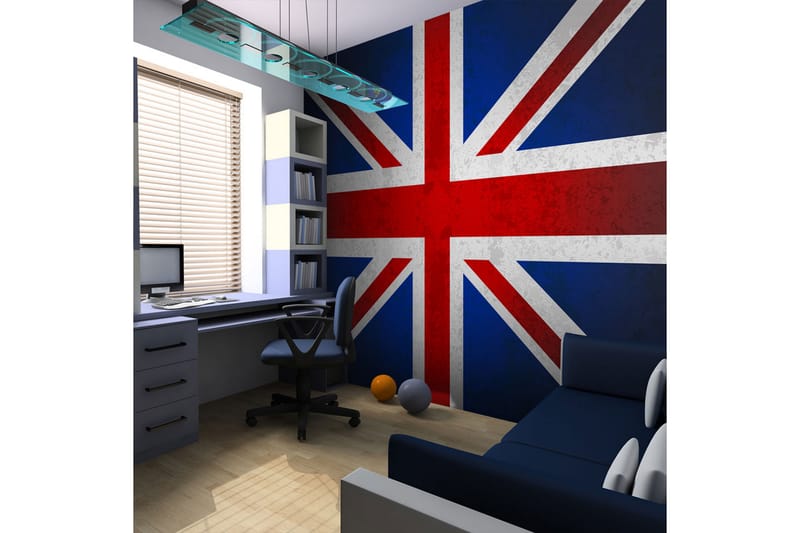 Canvastavle Union Jack 250x193 - Artgeist sp. z o. o. - Boligtilbehør - Vægdekoration - Tapeter - Fototapeter