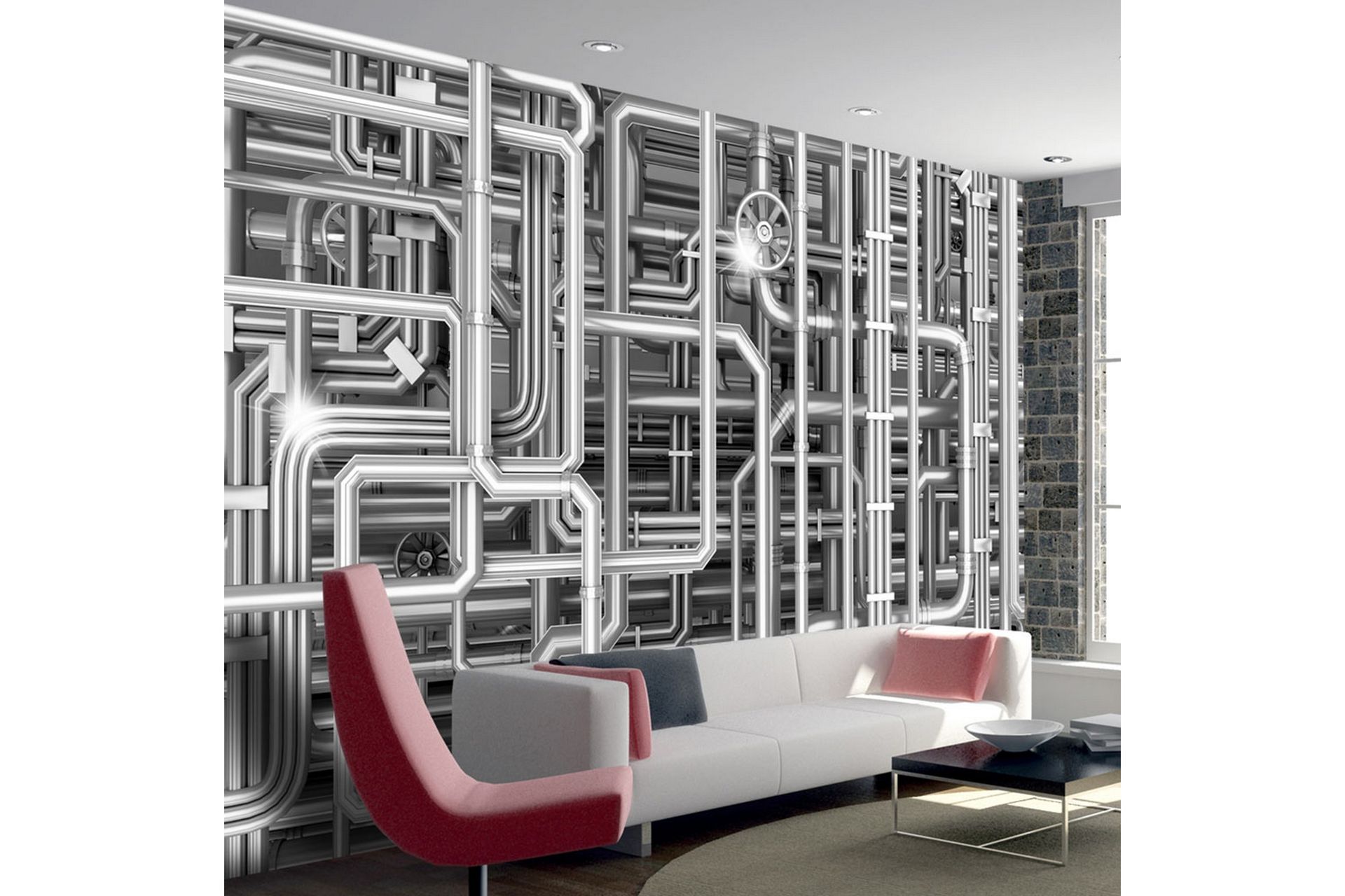 Canvastavle Urban Maze 150x105 - Artgeist sp. z o. o. - Boligtilbehør - Vægdekoration - Tapeter - Fototapeter