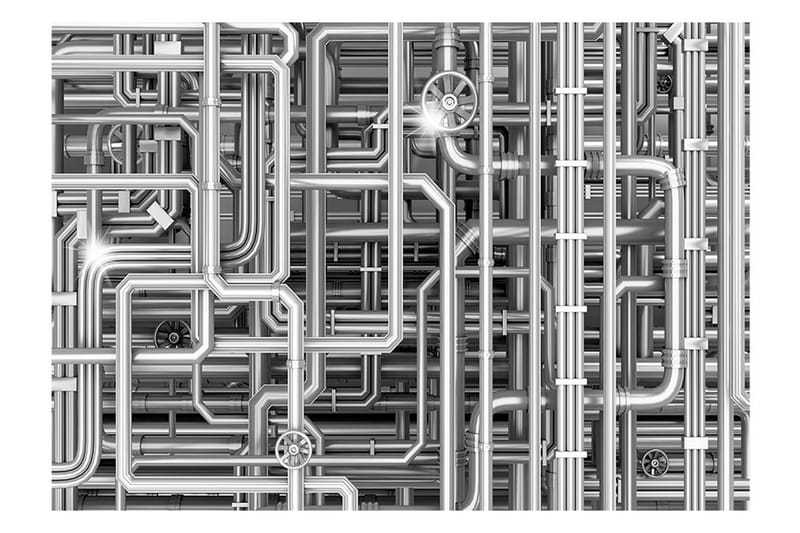 Canvastavle Urban Maze 200x140 - Artgeist sp. z o. o. - Fototapeter
