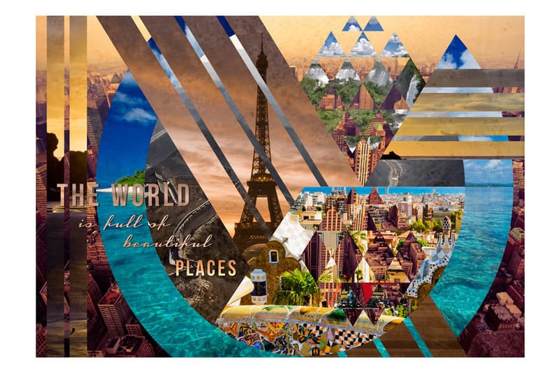 Canvastavle verden Verden 250x175 - Artgeist sp. z o. o. - Fototapeter