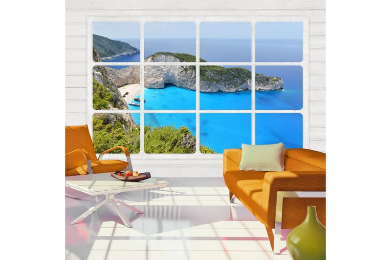 Canvastavle vindue på verden 250x175, Artgeist sp. z o. o.