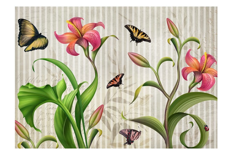 Canvastavle Vintage Meadow 150x105 - Artgeist sp. z o. o. - Boligtilbehør - Vægdekoration - Tapeter - Fototapeter