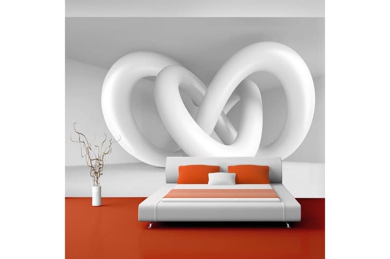 Canvastavle White Weave 250x175, Artgeist sp. z o. o.