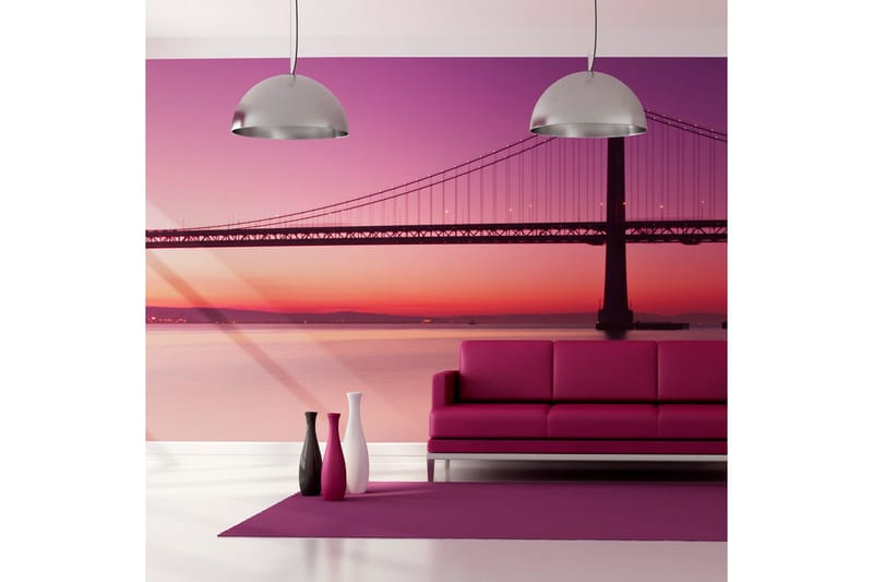 Canvastavle XXL Bay of San Francisco 550x270, Artgeist sp. z o. o.