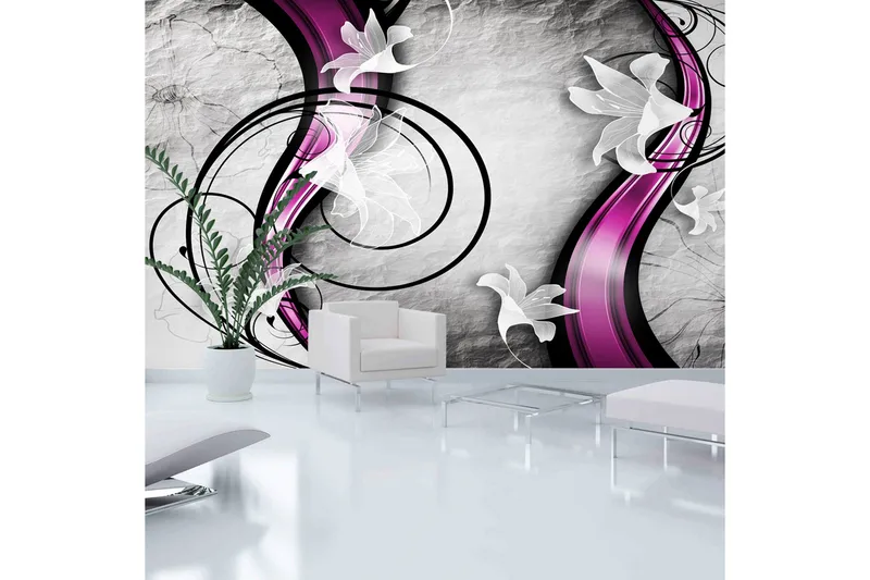 Canvastavle XXL Blomsterbånd 500x280, Artgeist sp. z o. o.