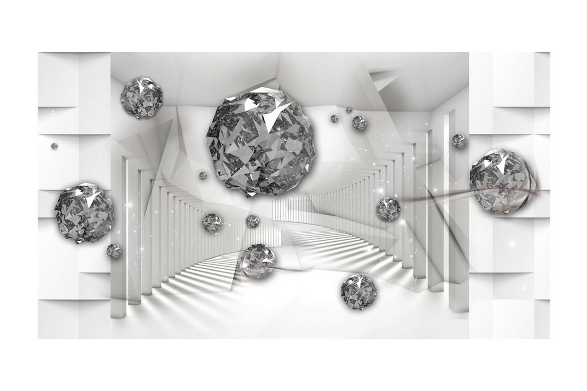 Canvastavle XXL Diamond Chamber II 600x280 - Artgeist sp. z o. o. - Boligtilbehør - Vægdekoration - Tapeter - Fototapeter