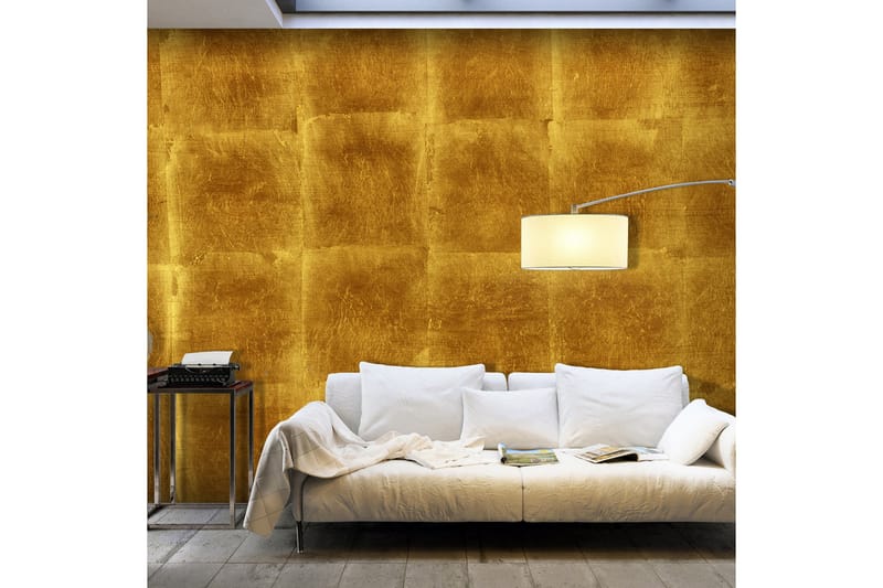 Canvastavle XXL Golden Cage 500x280 - Artgeist sp. z o. o. - Boligtilbehør - Vægdekoration - Tapeter - Fototapeter
