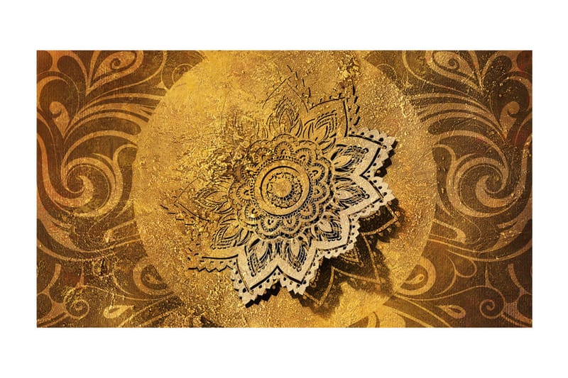 Canvastavle XXL Golden Illumination II 500x280 - Artgeist sp. z o. o. - Boligtilbehør - Vægdekoration - Tapeter - Fototapeter