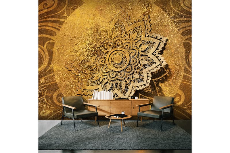 Canvastavle XXL Golden Illumination II 500x280, Artgeist sp. z o. o.