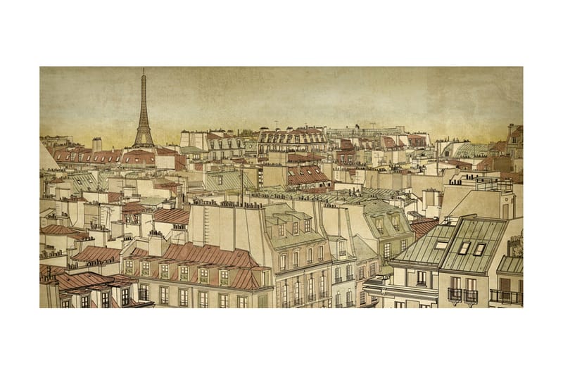 Canvastavle XXL Good Bye Paris! 550x270, Artgeist sp. z o. o.