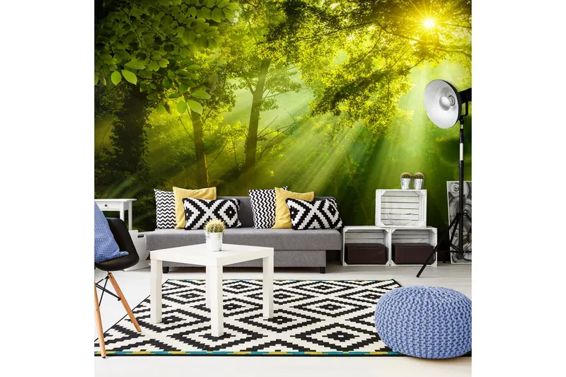 Canvastavle XXL In A Secret Forest II 500x280, Artgeist sp. z o. o.