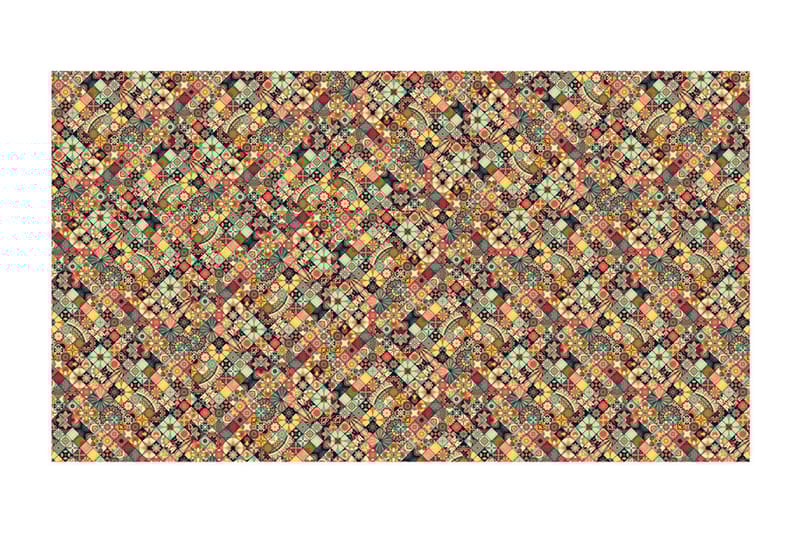 Canvastavle XXL Rainbow Mosaic 500x280 - Artgeist sp. z o. o. - Boligtilbehør - Vægdekoration - Tapeter - Fototapeter