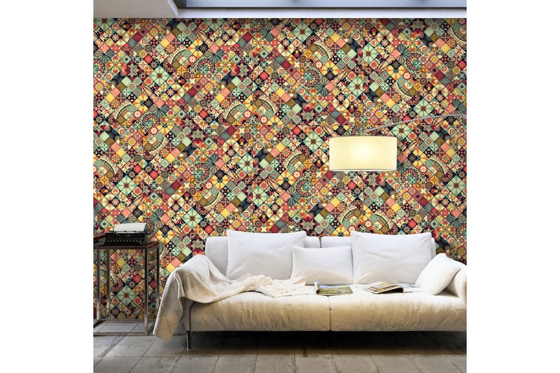 Canvastavle XXL Rainbow Mosaic 500x280, Artgeist sp. z o. o.