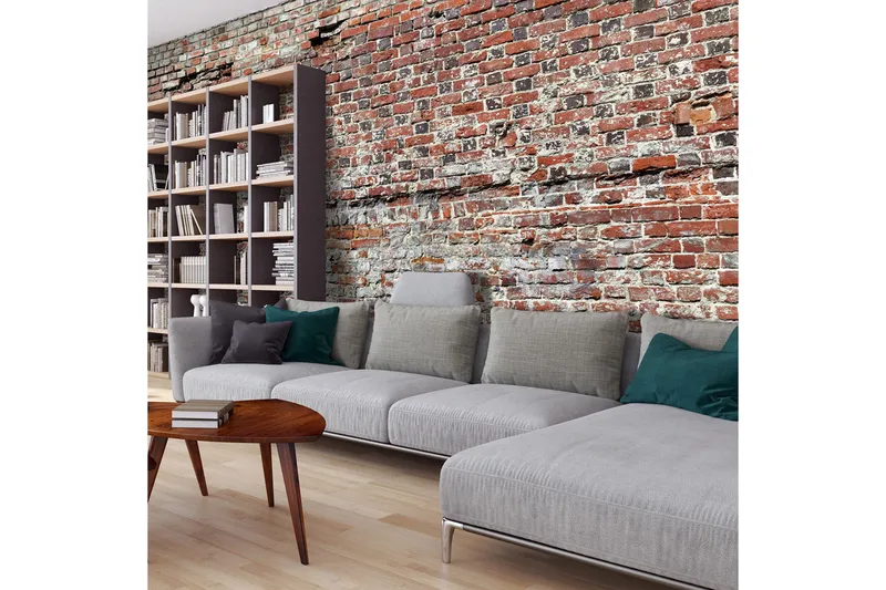 Canvastavle XXL Red Border 500x280, Artgeist sp. z o. o.