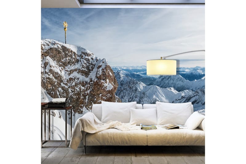 Canvastavle XXL Vinter I Zugspitze 500x280, Artgeist sp. z o. o.